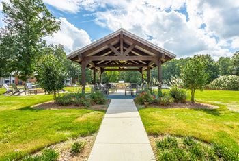 Picnic pavilion at hawthorne at the ridge in madison, al